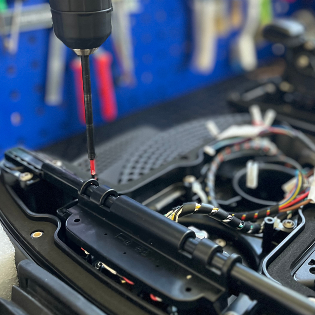 Serwis i zimowanie robota koszącego