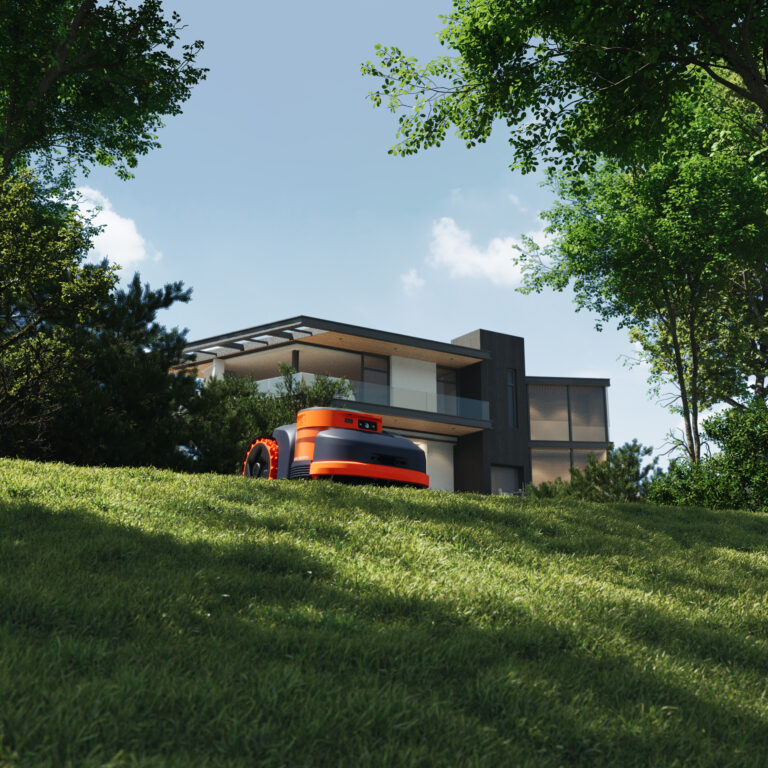 Navimow H2 Series under the tree