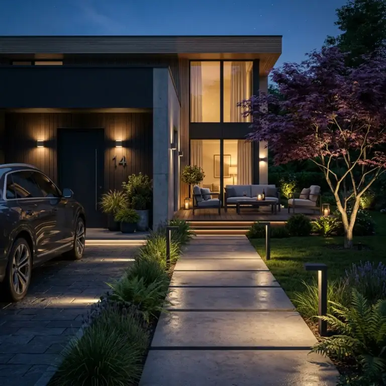 Oświetlenie ogrodu LED